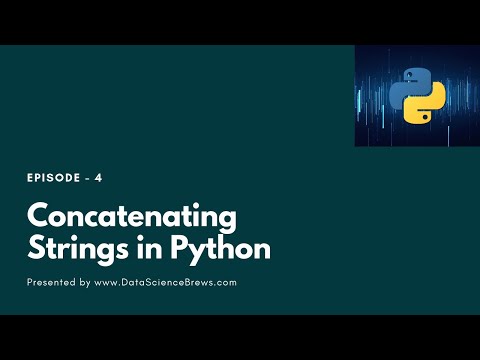 Combining or Concatenating Strings in Python