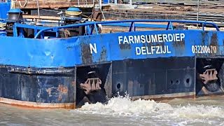 Schlepper FARMSUMERDIEP PA5012 MMSI 244790679 & Ponton STEPHAN NPorts Emden tug & barge