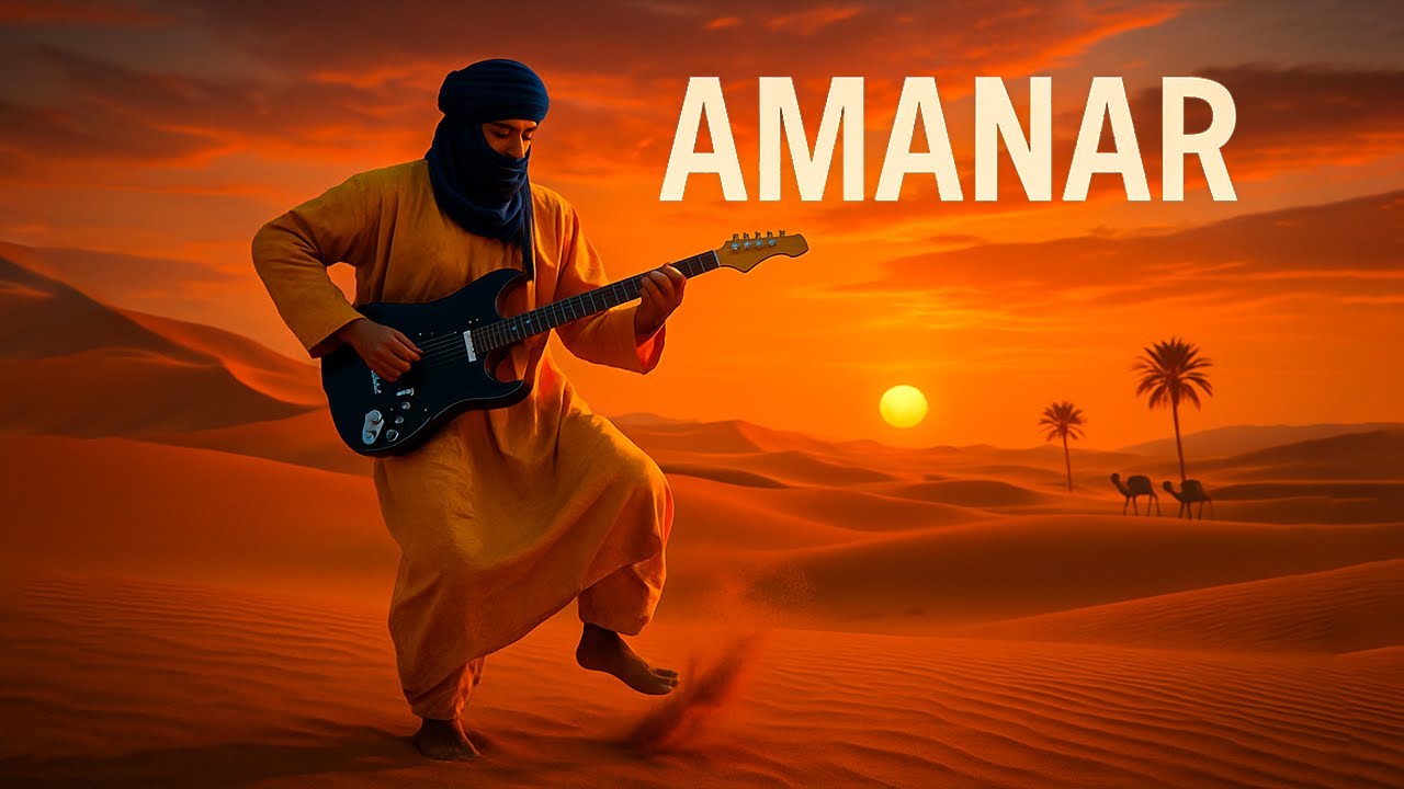 Desert Blues – Amanar | Tuareg Guitar • Sahara Soul & Tishoumaren Vibes (Official Audio)