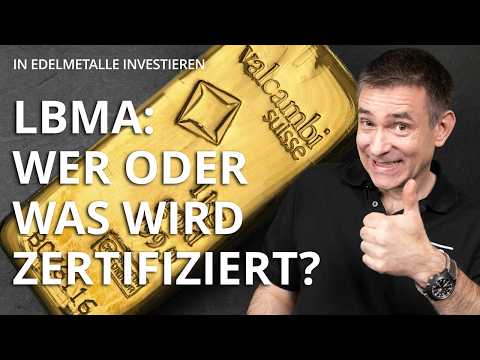 LBMA: Was ist das? | Zertifizierung von Herstellern einfach erklärt