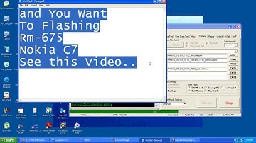 Nokia C7 RM 675 Flashing By Bharat Malviya