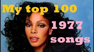 Gå forud Ofte talt zone My top 100 songs of 1977 - YouTube