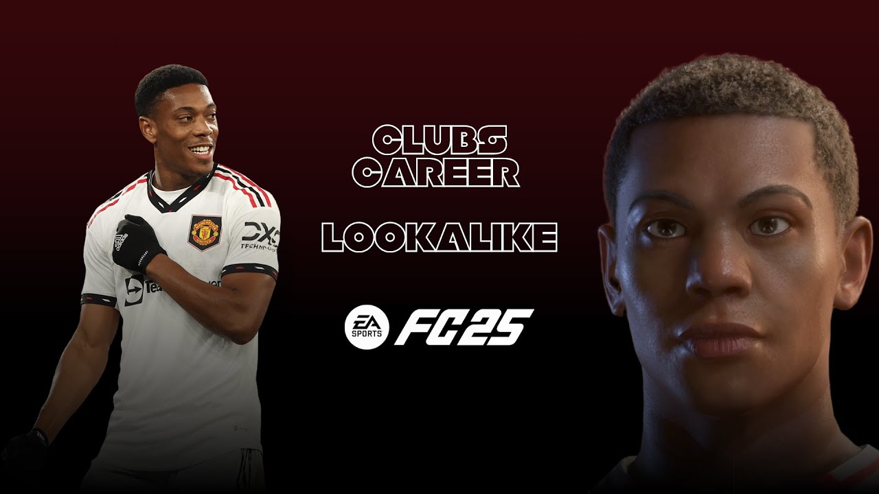 Anthony Martial Lookalike - EA FC 25 - TUTORIAL Face Creation