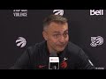 Darko Rajakovic Postgame Interview - Raptors vs Hornets | 2024-25 NBA Season