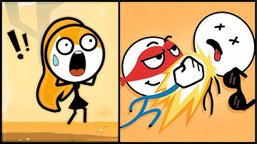 Save her VS Attack Draw Line - All Levels SpeedRun Gameplay ep 1