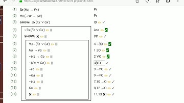Unit 3 Lecture 8: Predicate Logic Derivations: Strategies