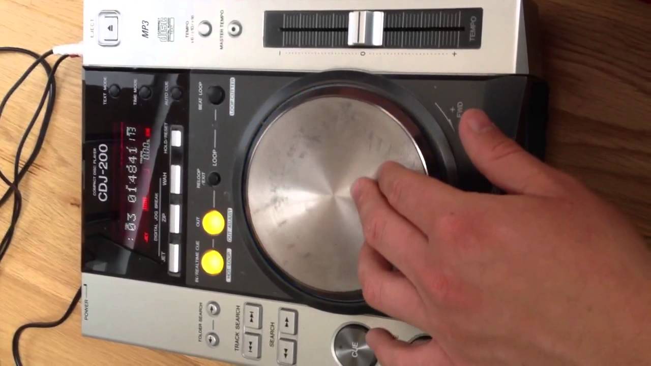 Ebay Demonstration of Pioneer CDJ200