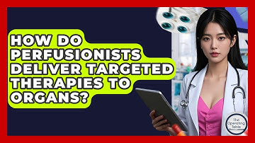 How Do Perfusionists Deliver Targeted Therapies To Organs? - The Operating Table