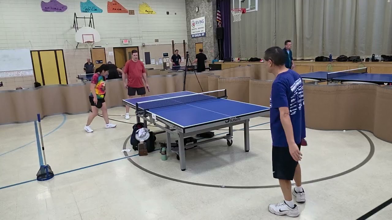 Mike & Irene  vs Tony & Fengfu  - One Game Only