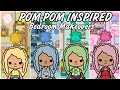 POM POM INSPIRED BEDROOM MAKEOVERS 💙💚💛💗 TOCA BOCA 🌎