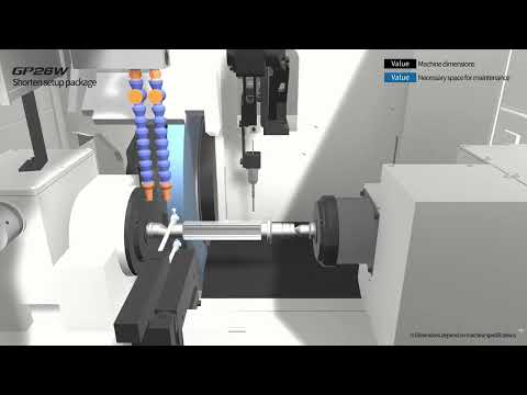 Okuma GP26W Dimensions