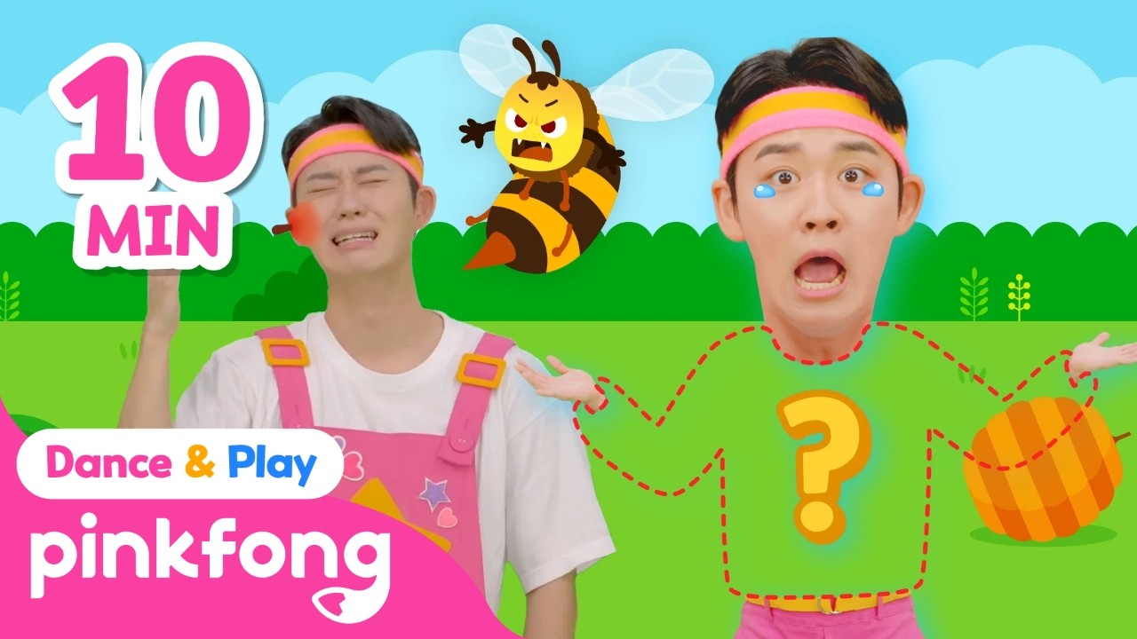 🐝 Boo Boo Song + Where is My Body｜Dance Along with Hoi｜Pinkfong Dance ...