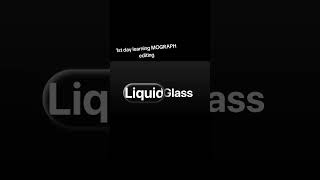 First Day learning Motion Graphics #videoeditingtips #editing #mograph #liquidglass #liquidglass