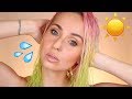 SUMMER MAKEUP Waterproof 💦 SANS FOND DE TEINT + Tâches de rousseur semi permanentes !