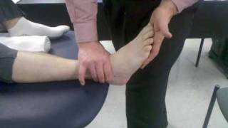 Distraction of the Subtalar Joint