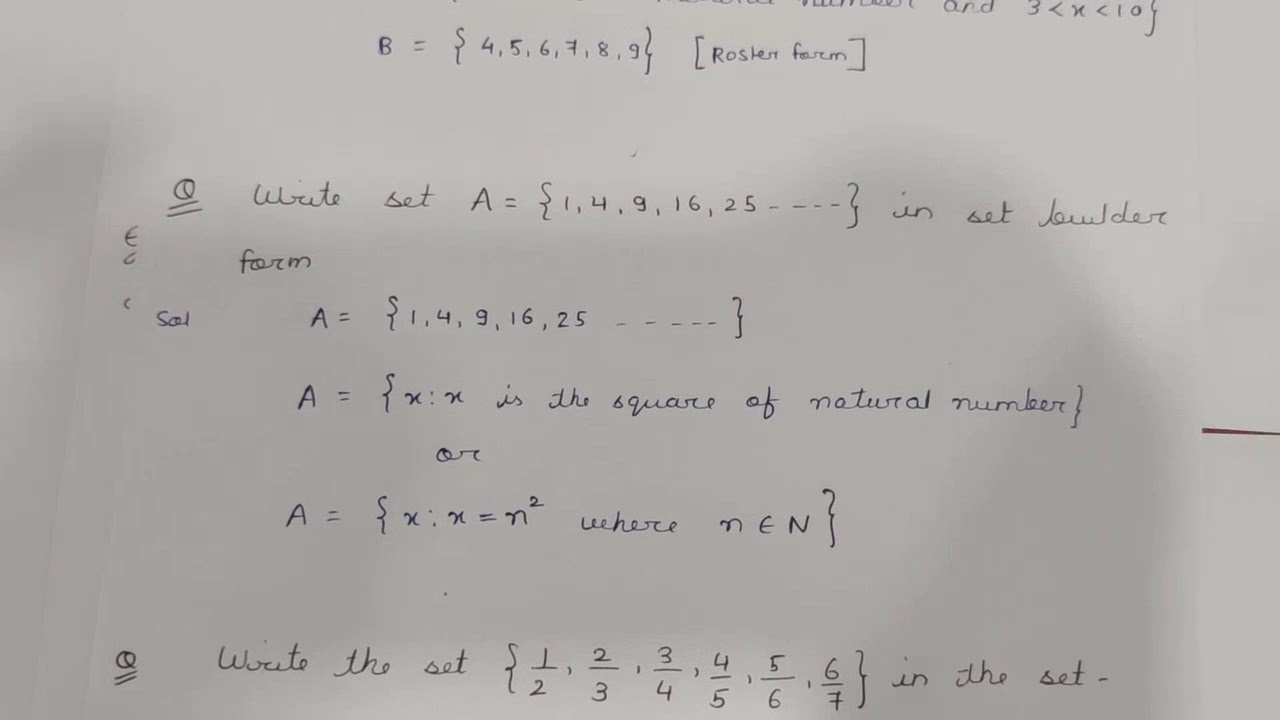 Maths class 11th sets ch 1 sesssion 1 youtube