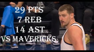 Download Lagu Nikola Jokic 29 Pts 7 Reb 14 Ast Denver Nuggets vs Dallas Mavericks HIGHLIGHTS MP3
