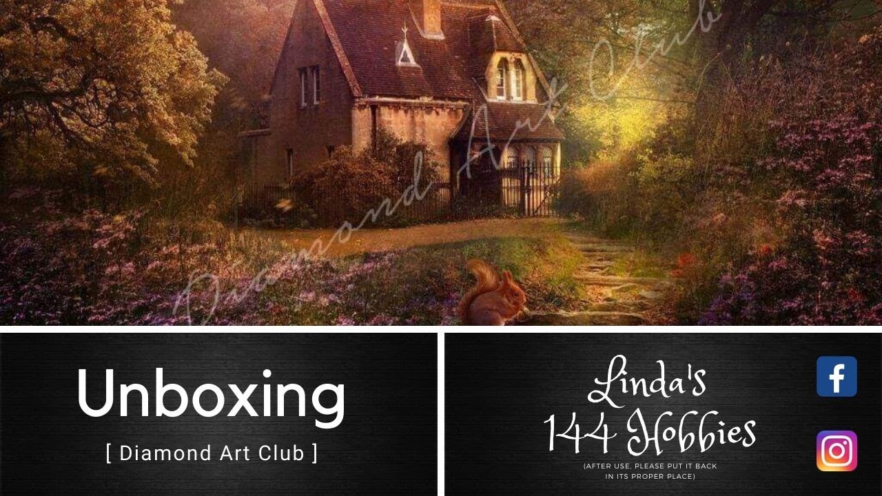 Unboxing Diamond Art Club (diamond painting) - YouTube