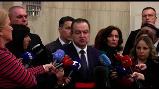 Dalibor Marković I Ivica Dačić Na Sastanaku Sa Aleksandrom Vučićem 03.04.2025