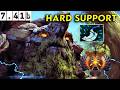 Tiny Immortal Hard Support - Dota 2 Patch 7.41b Pro Pub Gameplay #7