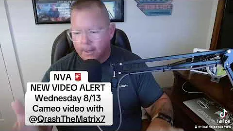 NVA 🚨 New Video Alert for Wednesday 8/13 @3pm CST 