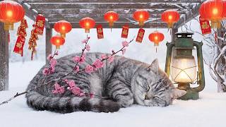 ١٢ ساعة من موسيقى القطط الهادئة 🐈 أصوات ناعمة قبل النوم للهدوء والراحة وتخفيف التوتر 😺 screenshot 4