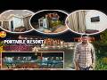 Prefab Resort Cabins Walkthrough: Modern and Luxurious Resort Cabins | NR PRE FAB INDUSTRIES