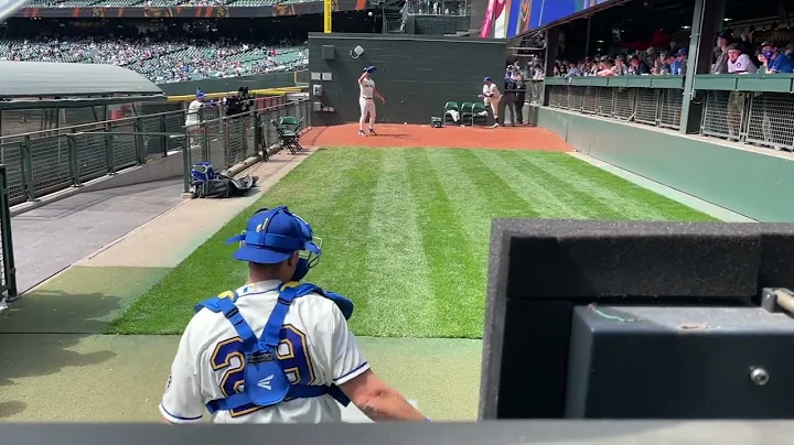 Robbie Ray pregame bullpen 4/24/22