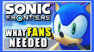 Sonic Frontiers: Not the Game Fans Deserve, But the One They Need Right Now