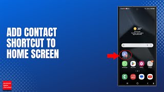 How to add shortcut of a contact on the home screen of Samsung for quick calling or sending message screenshot 5