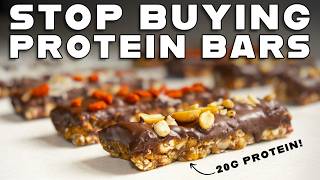 High-Protein Snack Bars Made With Whole Foods Gut-Friendly No-Bake