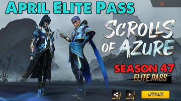 SCROLLS OF AZURE Freefire Season 47th Elite Pass Introduction #shorts #short #subscribe #shortvideo
