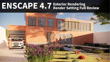 How To Render Realistic In Enscape SketchUp - Fast Review