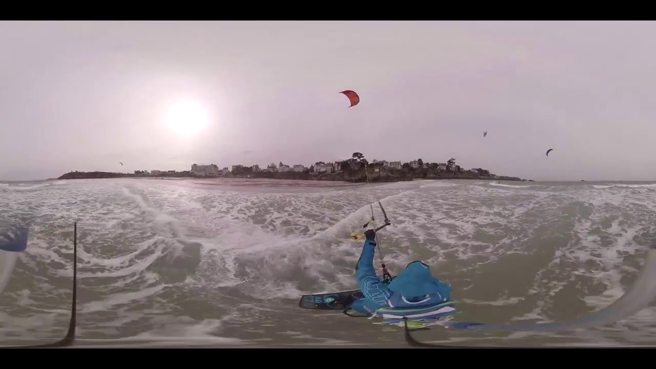 Jump Kitesurfing 360 VR video YouTube