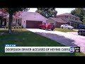 DoorDash driver accused of keying cars in Rossford