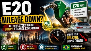 Why Is Your Mileage Going Down After E20 Fuel The Truth About India's Ethanol Shift