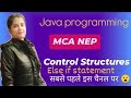 Java Else If laddar Statement Explained with Examples | MCA NEP Java Programming 2025