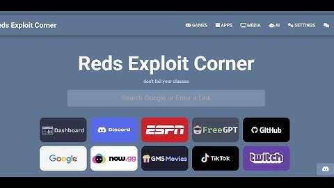 Red Exploit Corner proxy/ How To Unblock All Website On School Chromebook 2025