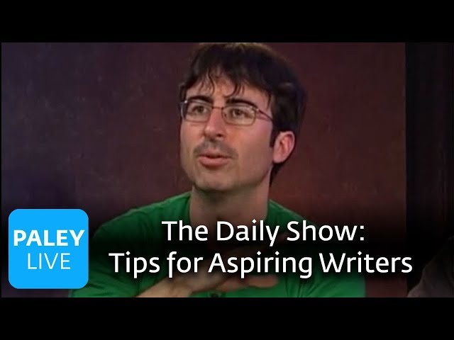 The Daily Show Writers - Tips for Aspiring Writers class=