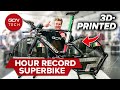 Filippo Ganna&#39;s 3D Printed Hour Record Bike! | Pinarello Bolide F HR3D