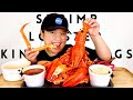 SEAFOOD BOIL MUKBANG 먹방 KING CRAB LEGS + LOBSTER + SHRIMP EATING SHOW!