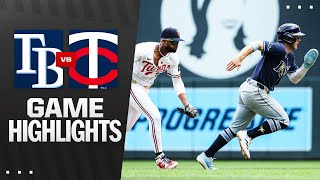 Rays Vs. Twins Game Highlights 7525 Mlb Highlights