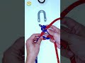 How to tie Knots rope diy idea for you #diy #viral #shorts ep1595