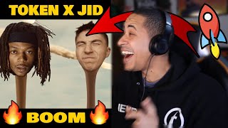 Token - Boom ft. J.I.D (Official Video) || REACTION