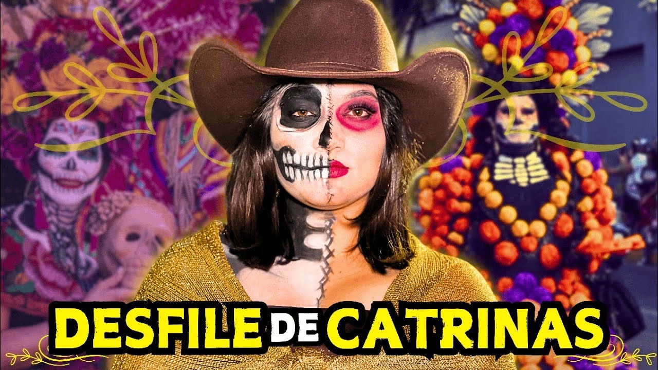 **DESFILE DE CATRINAS** 🇲🇽 MEXICO es unico en el mundo