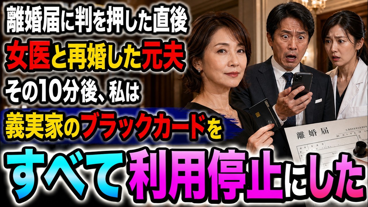 離婚届に判を押した瞬間、夫は勝ち誇って言った。「資格もないお前に、もう僕の隣にいる価値はない」...