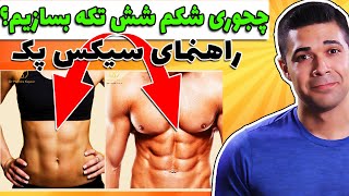 چگونه شکم شش تکه یا سیکس پک داشته باشیم؟ screenshot 5