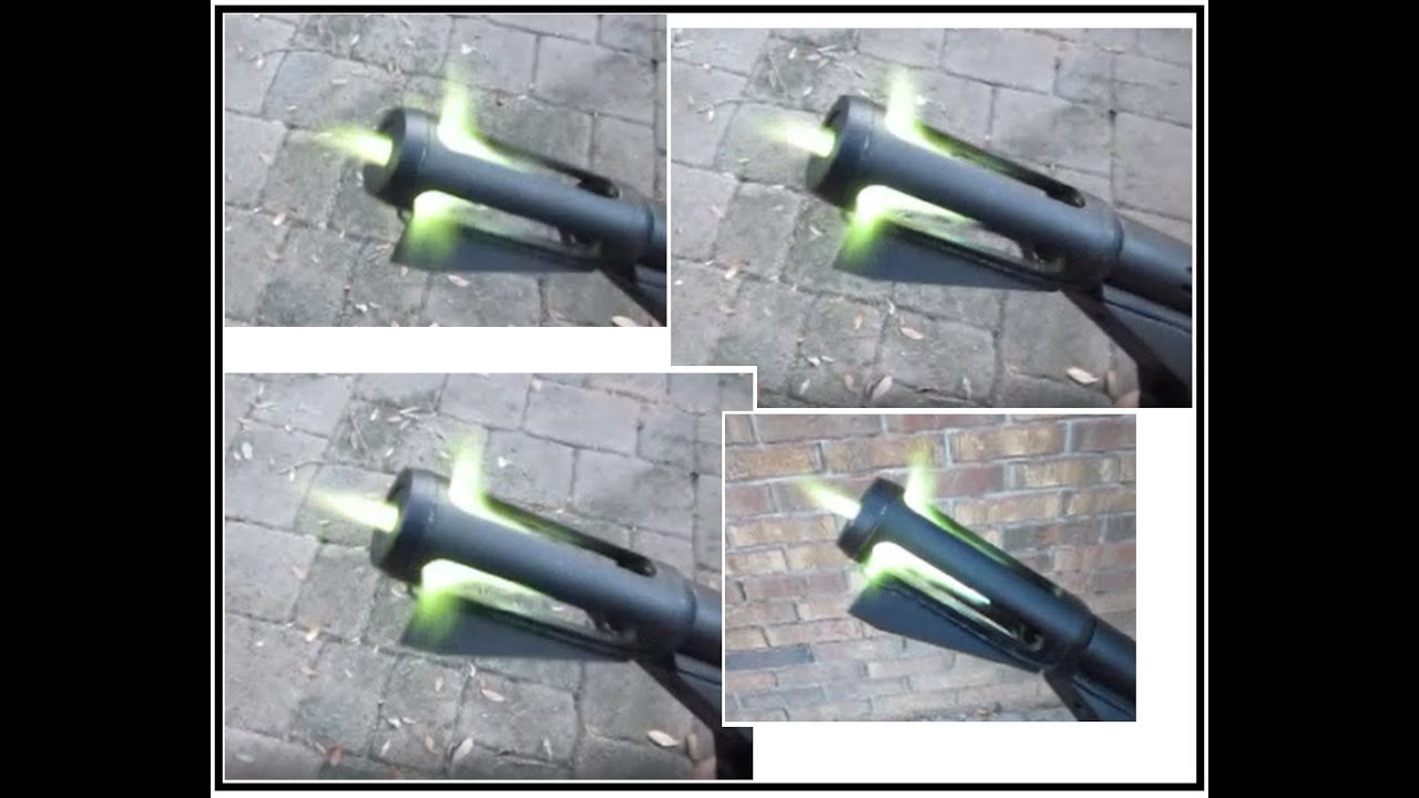 Logan's Run 3D printed WORKING Flame pistol #1 Prototype - BEST SO FAR