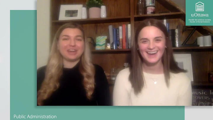 Danielle & Brianna speak on their experience in the Master of Arts Public Administration