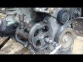 How to replace power steering pump Toyota Corolla VVT-i engine. Years 1992 to 2010.